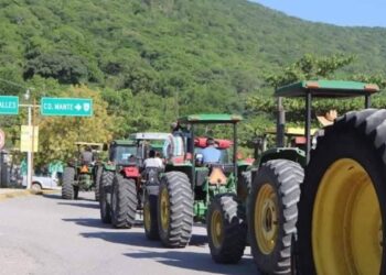 protesta de agricultores del norte de tamaulipas