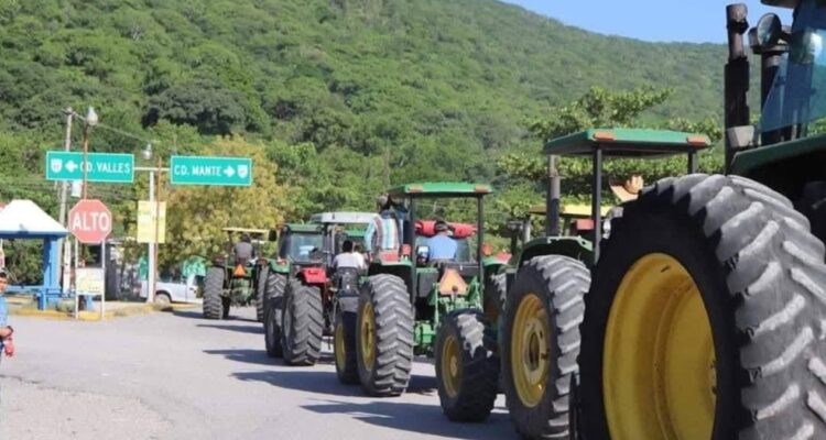 protesta de agricultores del norte de tamaulipas