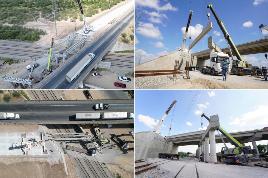 puente vehicular en la carretera mex
