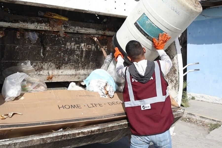 recolección de basura Matamoros