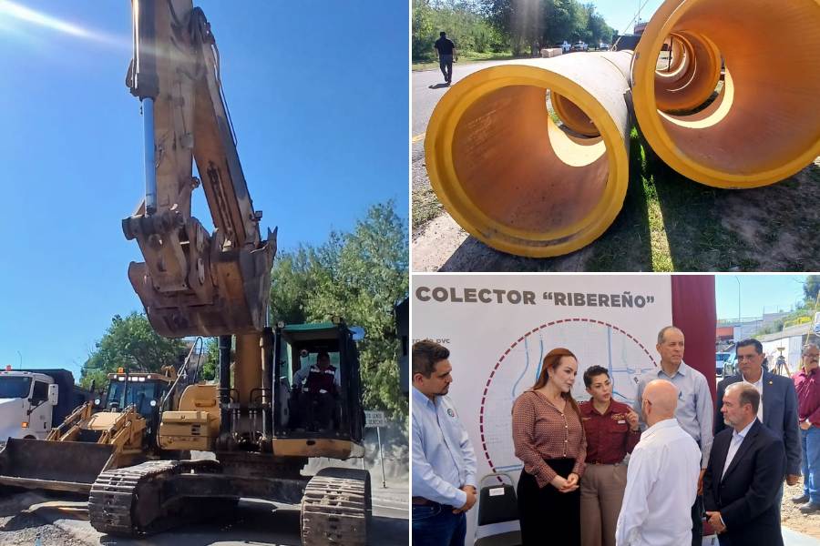 renovación de colectores en Nuevo Laredo