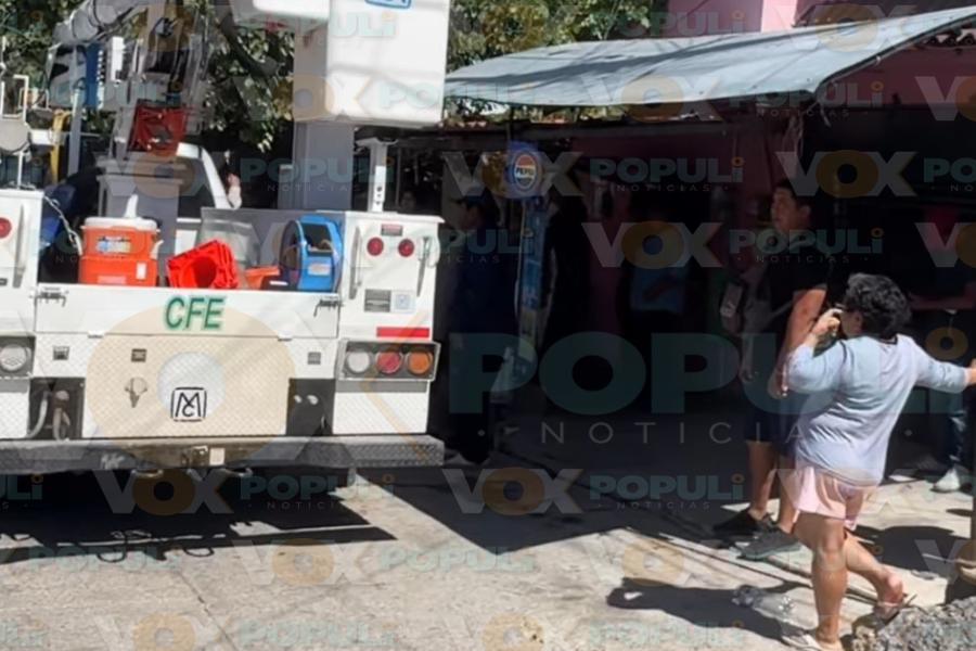 retienen a trabajador de cfe en victoria