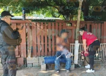 riña vecinal en Tampico