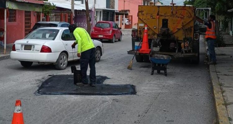 rutas de bacheo de Ciudad Victoria