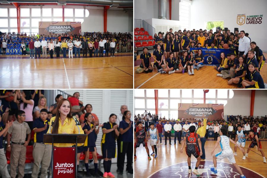 semana deportiva estudiantil en nuevo laredo
