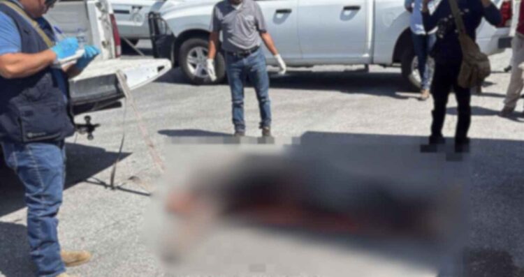 sin vida en Nuevo Laredo