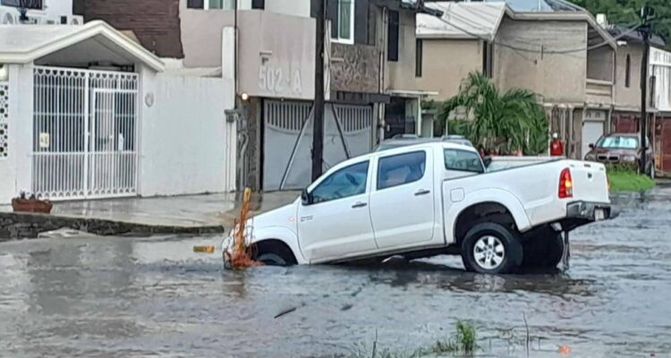 socavones en sur de Tamaulipas
