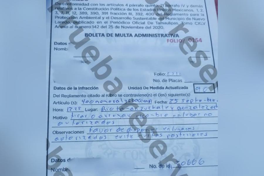 tiraderos clandestinos en Nuevo Laredo