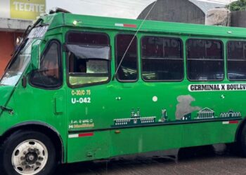 transporte público afectado en Tampico