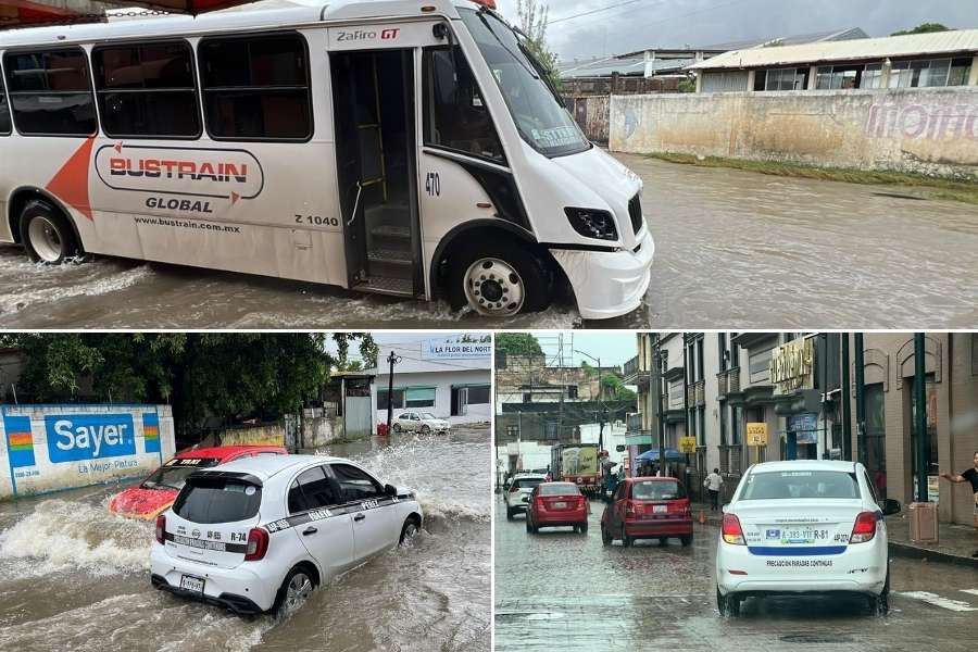 transporte público afectado en Tampico