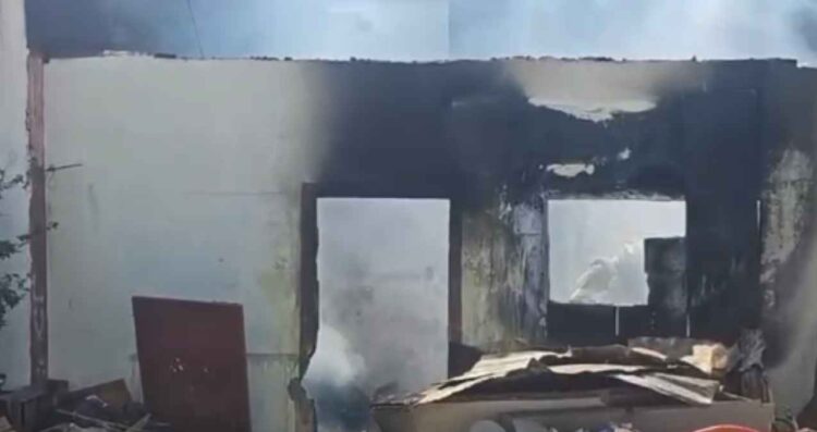 vivienda incendio en Monterrey