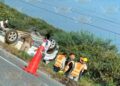 volcadura en carretera victoria-soto la marina