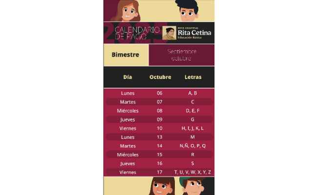 ¿A qué estudiantes les llega hoy 16 de octubre el pago de la Beca Rita Cetina 2025?