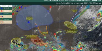 ¿Cómo afectará la zona de baja presión con probabilidad para desarrollo ciclónico, según el SMN?