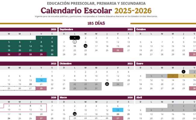 ¿Cuál es la FECHA EXACTA de la primera entrega de boletas del ciclo escolar 2025-2026?