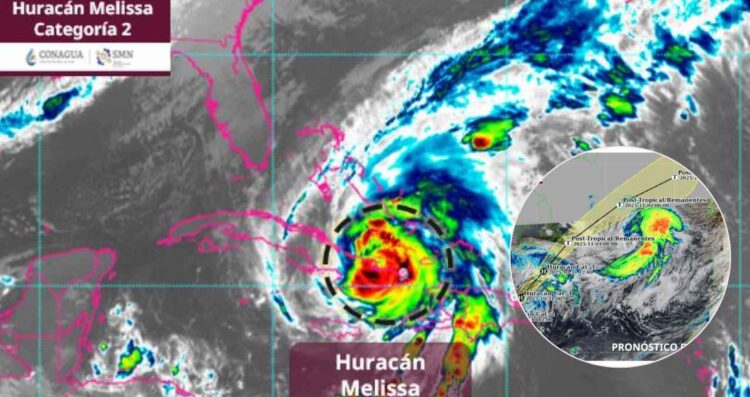 ¿Cuáles estados seguirán siendo afectados por el Huracán Melissa tras disminuir a categoría 2?