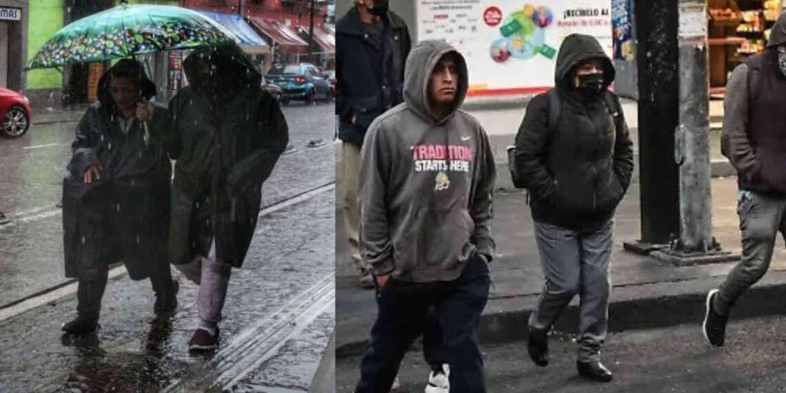 ¿Cuáles son los estados que tendrán lluvias y bajas temperaturas MAÑANA?