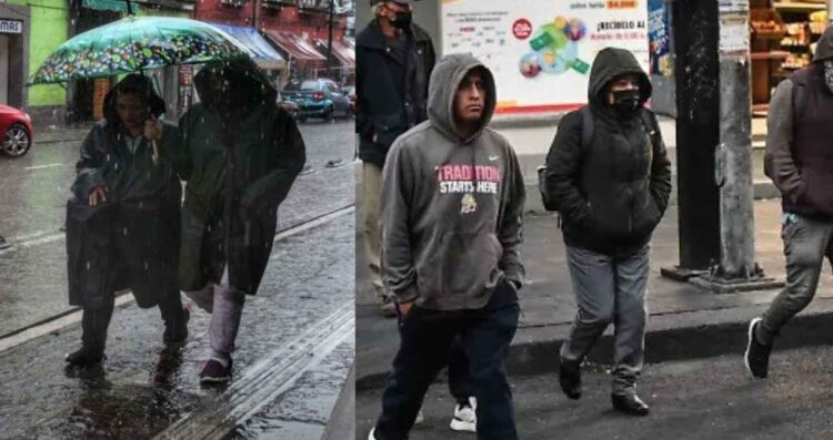 ¿Cuáles son los estados que tendrán lluvias y bajas temperaturas MAÑANA?