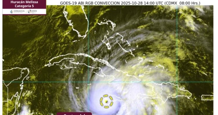 ¿En qué país tocó tierra el Huracán Melissa como categoría 5? Así se desplaza