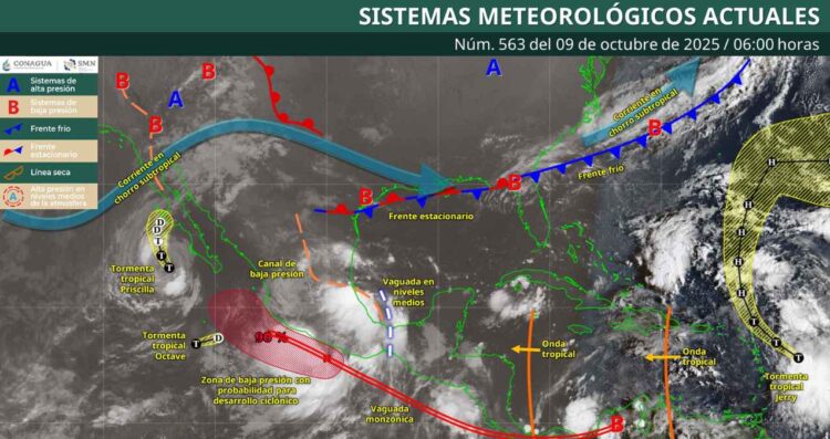 ¿En qué regiones continuarán las lluvias intensas HOY?