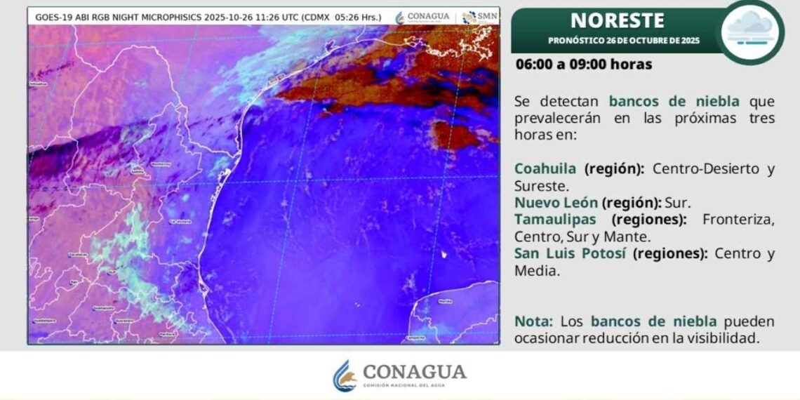 clima domingo Tamaulipas
