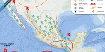 ¿Fuertes lluvias en México