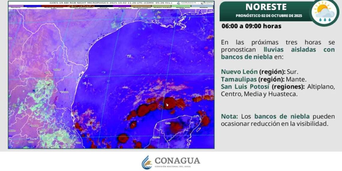 ¿Habrá temperaturas máximas de hasta 30 grados en Tamaulipas?