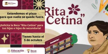 ¿Hasta qué día se podrán inscribir los estudiantes de secundaria a la Beca Rita Cetina?
