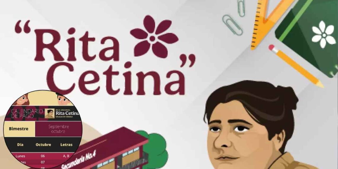 ¿Qué beneficiarios de la Beca Rita Cetina 2025 reciben pago HOY?