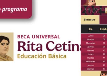 ¿Qué estudiantes reciben pago de la Beca Rita Cetina del 13 al 17 de octubre?
