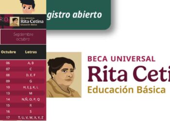 ¿Quiénes serán los primeros estudiantes en recibir el pago de la Beca Rita Cetina 2025?