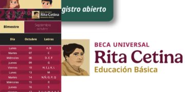 ¿Quiénes serán los primeros estudiantes en recibir el pago de la Beca Rita Cetina 2025?