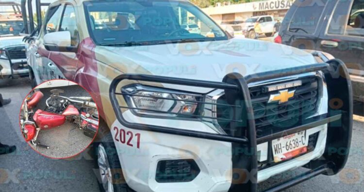 Accidente vial en Altamira