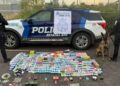 Agente canino detecta más de 700 vapeadores y drogas en paquetería de Salamanca