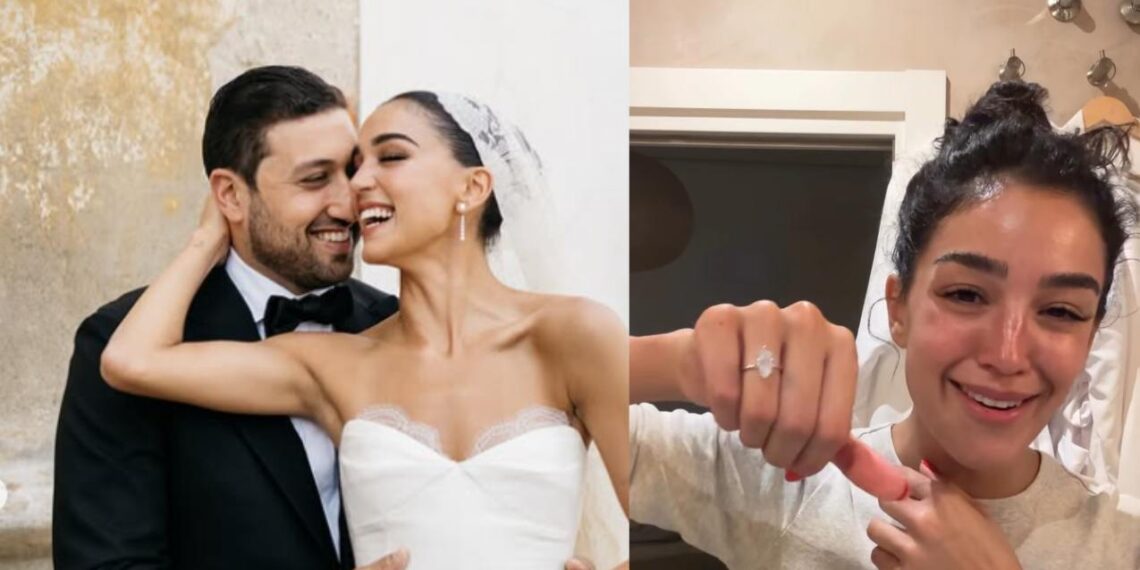 Ale Capetillo recibe un anillo muy especial de su esposo Nader Shoueiry