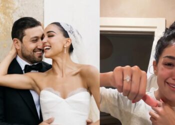 Ale Capetillo recibe un anillo muy especial de su esposo Nader Shoueiry