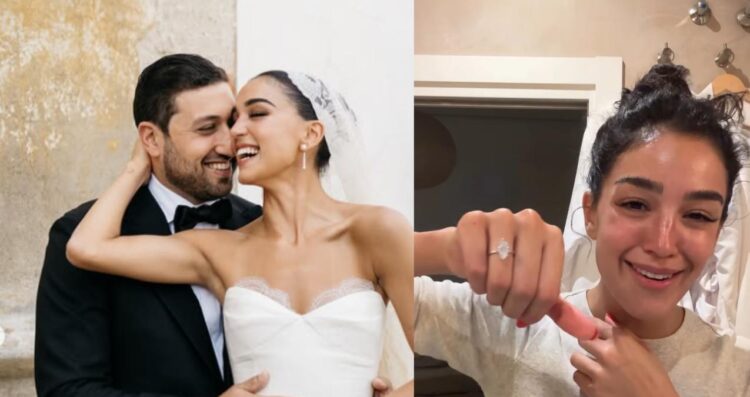 Ale Capetillo recibe un anillo muy especial de su esposo Nader Shoueiry