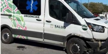 ambulancia camioneta Matamoros-Victoria