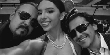 Ángela Aguilar, Christian Nodal y Pepe Aguilar brillan en los Latin Grammy 2025