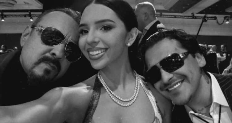 Ángela Aguilar, Christian Nodal y Pepe Aguilar brillan en los Latin Grammy 2025