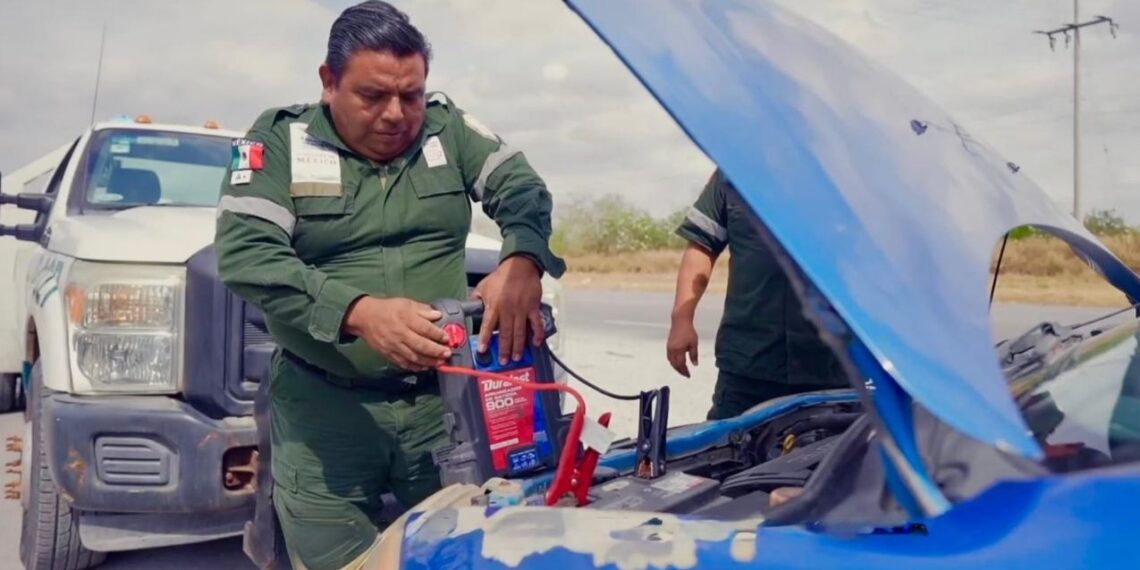 Ángeles Verdes intensifican su apoyo para viajeros en carreteras de Tamaulipas