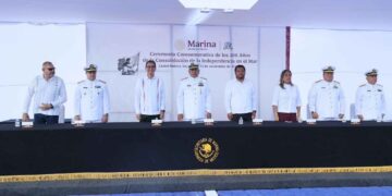 Armada de México conmemora Bicentenario de la Independencia en el Mar en Ciudad Madero, Tamaulipas