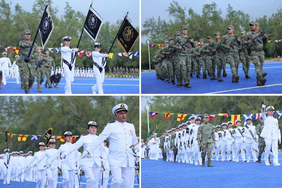 Armada de México conmemora Bicentenario de la Independencia en el Mar en Ciudad Madero, Tamaulipas