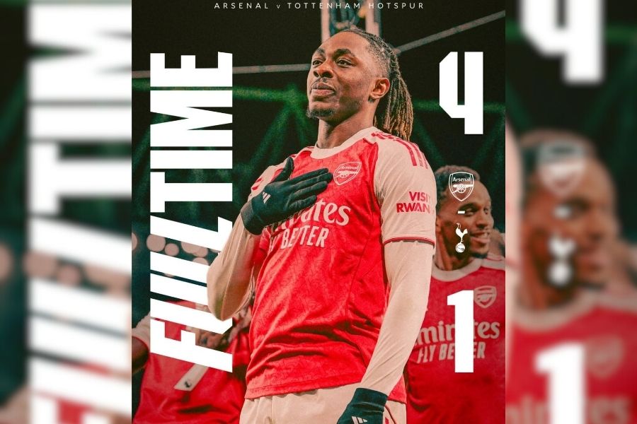 Arsenal Tottenham resultados