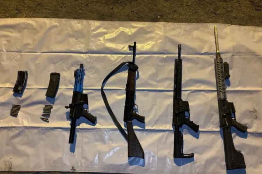 Aseguran armas largas y droga durante intervenciones de Semar en Ahome y Navolato, Sinaloa