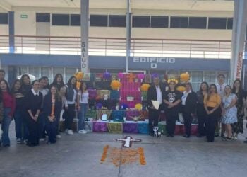 Así celebró la Facultad de Enfermería UAT en Nuevo Laredo, Tamaulipas, el Día de Muertos