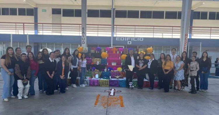 Así celebró la Facultad de Enfermería UAT en Nuevo Laredo, Tamaulipas, el Día de Muertos