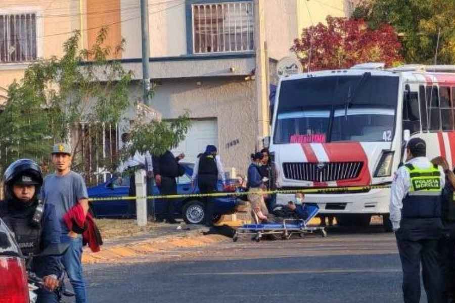 Ataque armado en Morelia, Michoacán, deja un muerto y cinco heridos en transporte público