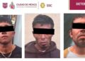 Atrapan a tres ladrones que robaron 500 mil pesos de ropa en Cuauhtémoc, CDMX