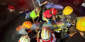 Atropellan a 2 personas en la avenida Morones Prieto en Monterrey; hay un muerto